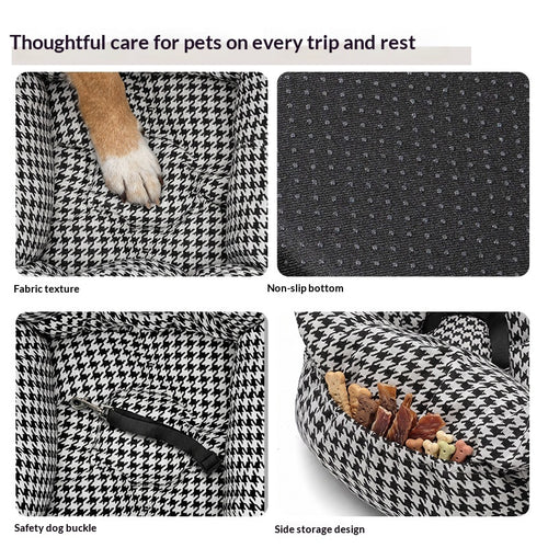 Pet Supplies - Front-passenger Headrest Travel Pet Cat Bed