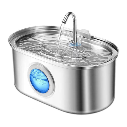 Pet Supplies - 32L Pet Water Fountain Large-Capacity Stainless Steel