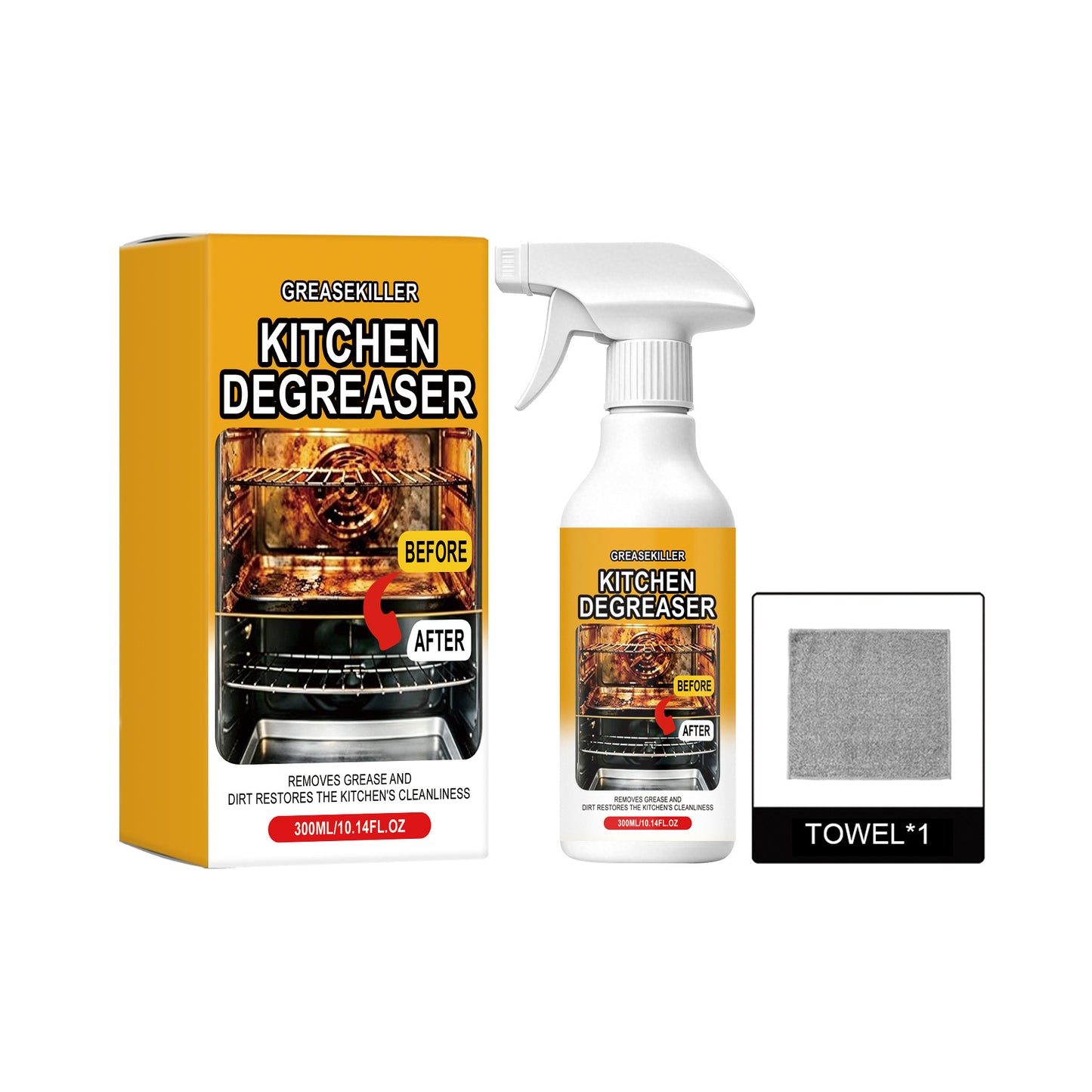 Kitchen Organizer - Kitchen Oil Cleaning Agent
