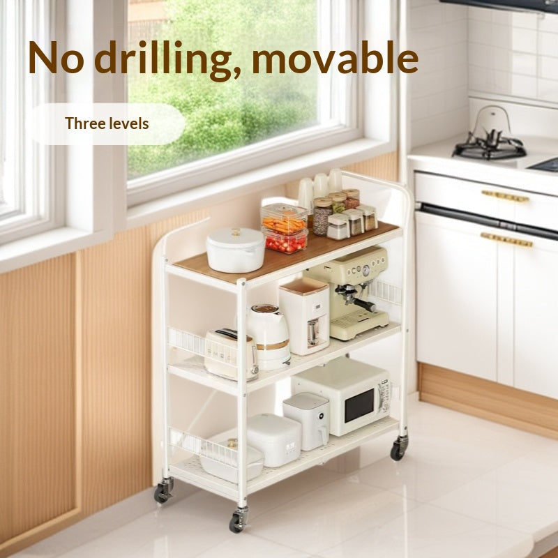Kitchen Organizer - Kitchen Shelf Metal Living Room Bedroom