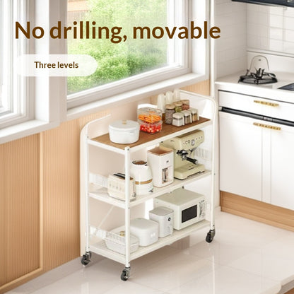 Kitchen Organizer - Kitchen Shelf Metal Living Room Bedroom