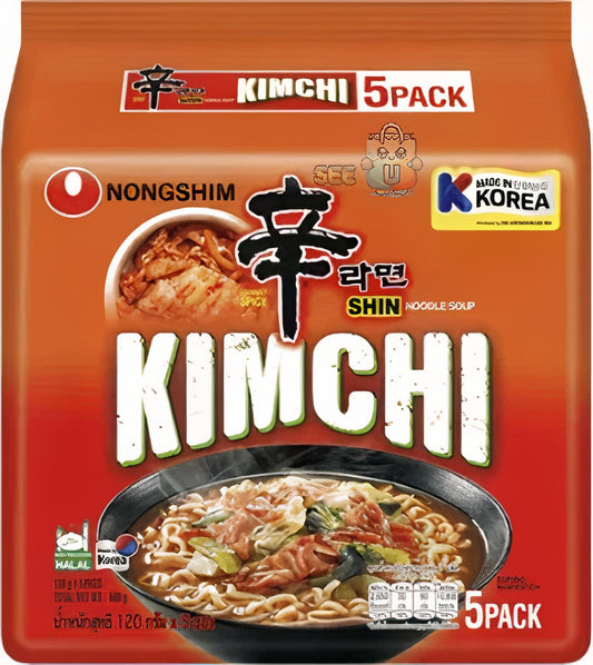 NS Shin Kimchi Ramen 5 x 120g
