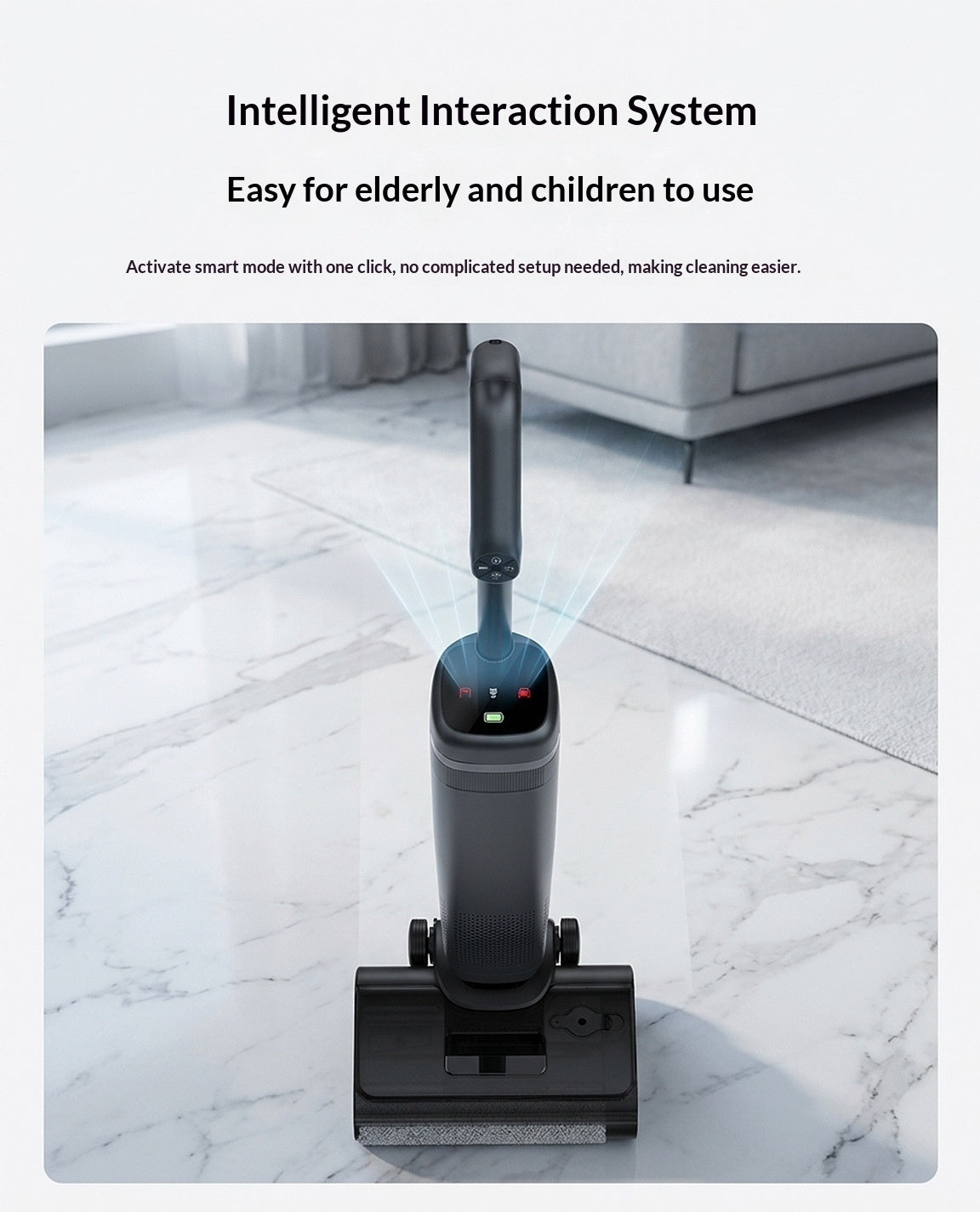 Household Self-cleaning Integrated Electric Vacuum Cleaner