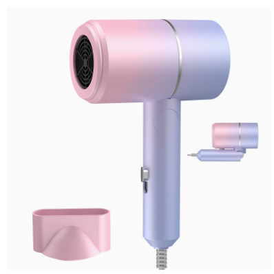 Foldable High-speed Hair Dryer High-power With Strong Airflow For Home Use