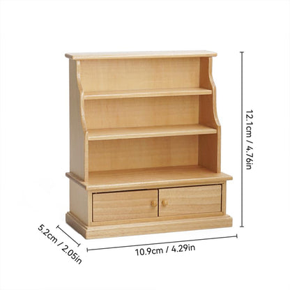 Miniature Dollhouse Furniture Miniature Scene Cabinet