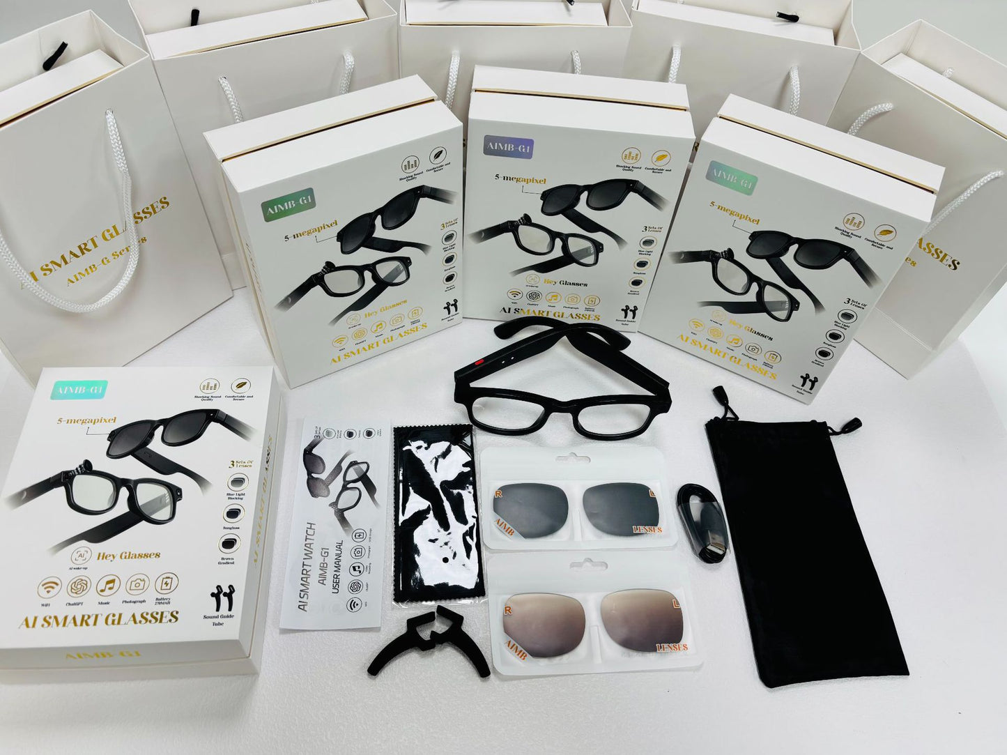 AI-powered Video Translation Smart Glasses