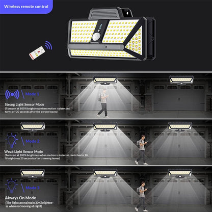 Solar Clip Light, Outdoor Home Courtyard Lamp, Ultra-bright
