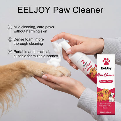 Eeljoy Pet Paw Cleaner, Rich In Fine Foam And Fresh Fragrance, Easily Completes Daily Cleaning