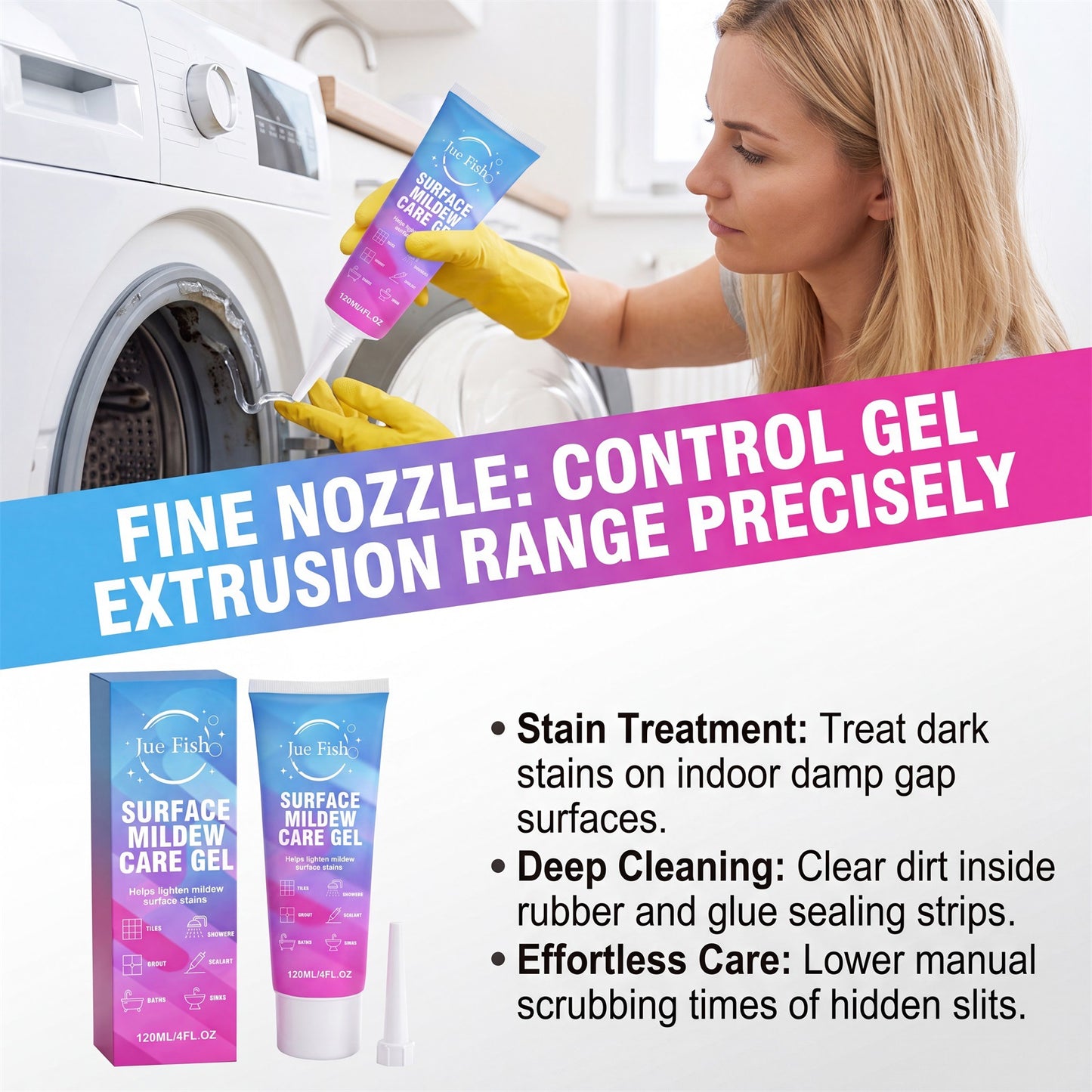 Surface Cleaning Gel Household Cleaning Shower Bathtub