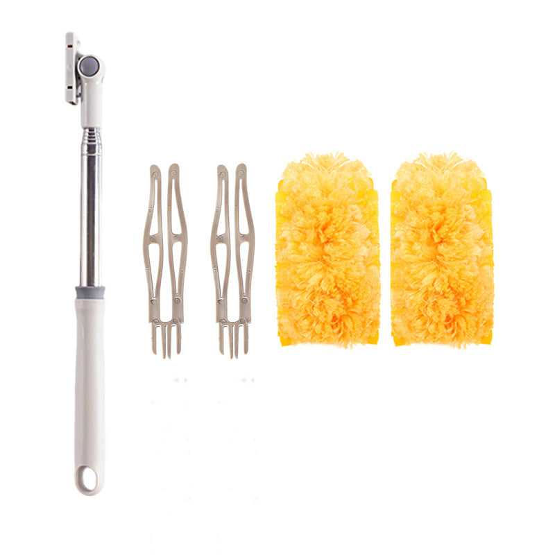 Ceiling-cleaning Anti-static Extendable Household Feather Duster