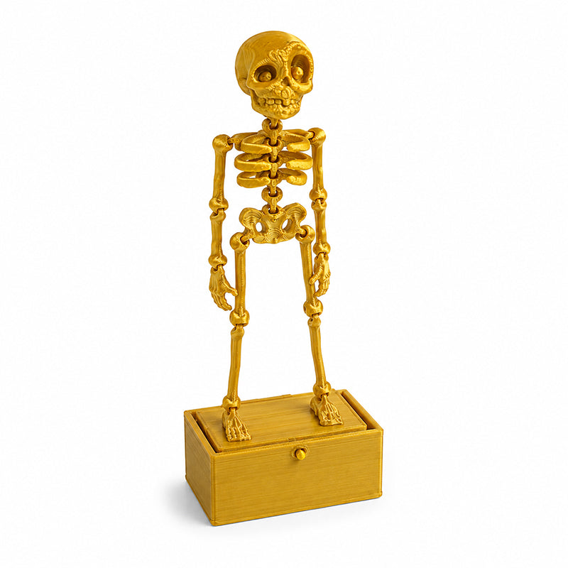 Home Decor - Movable Skeleton Aquarium Ornament, 3D Printed
