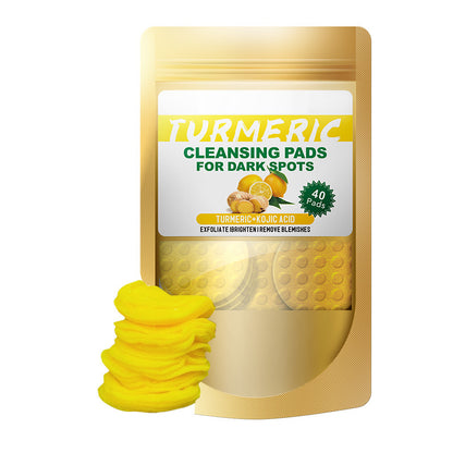 No 1ogo Turmeric Kojic Acid Cleaning Tablets Yellow Bag
