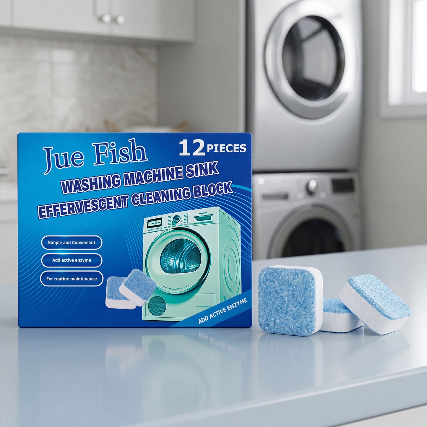 Cleaning Tools - JUE FISH Gentle Cleaning Tablets For Removing