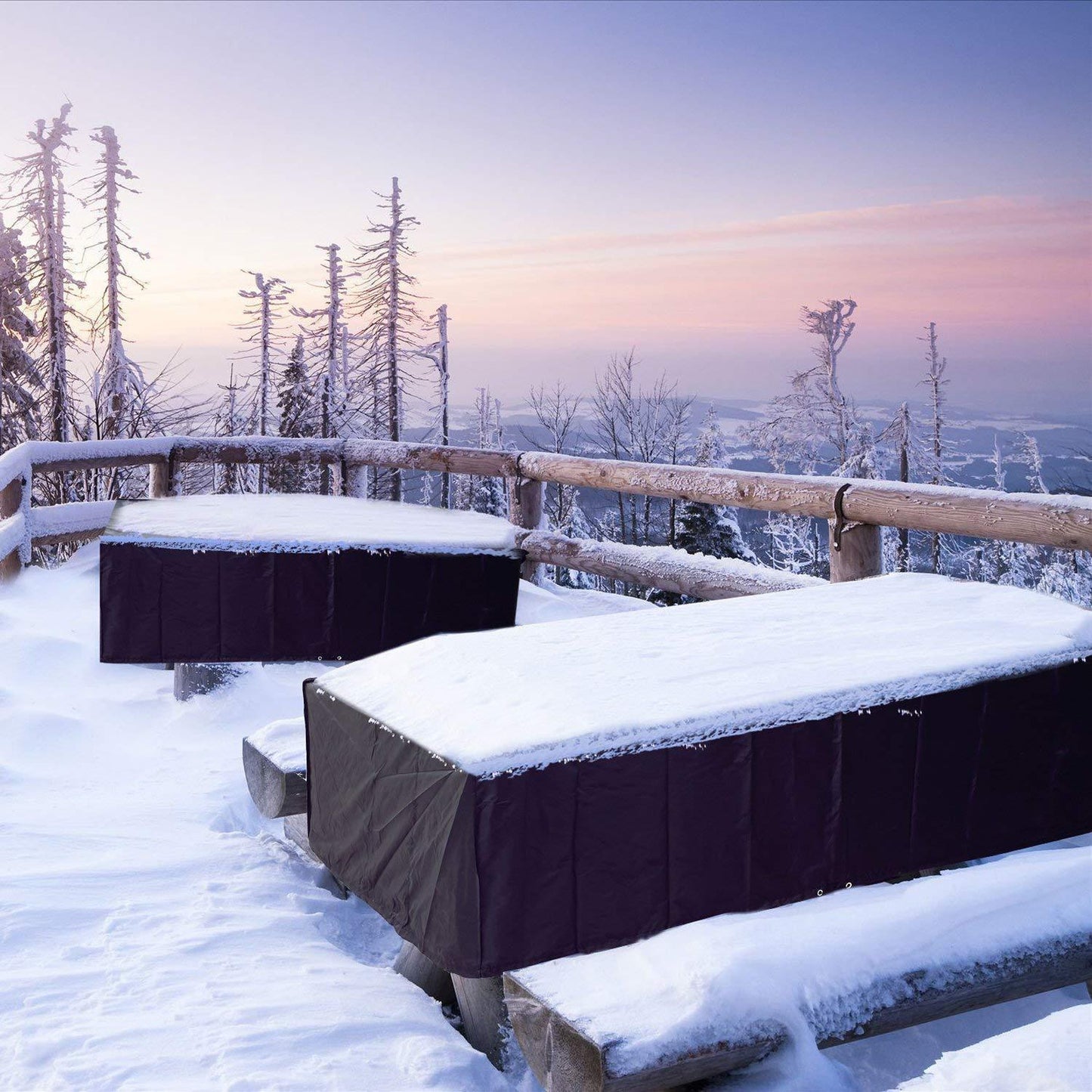 210D Oxford Cloth Outdoor Waterproof Furniture Cover