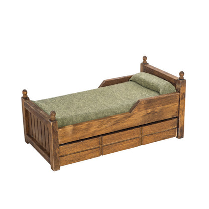 Miniature Furniture Bedroom Scene Ornament
