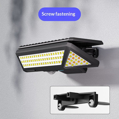 Solar Clip Light, Outdoor Home Courtyard Lamp, Ultra-bright