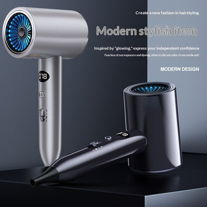 Foldable High-speed Hair Dryer High-power With Strong Airflow For Home Use