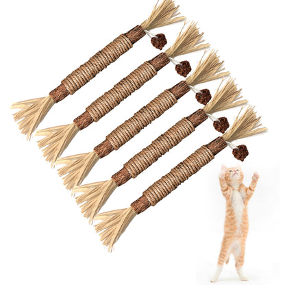 Cleaning Tools - Silvervine Sticks Cat Chew Toys For Indoor Cats