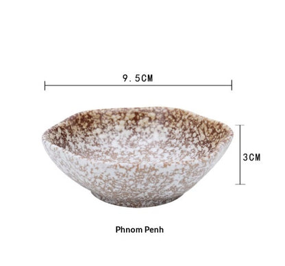 Home Decor - Seasoning Dish, Home Small Dish, Creative Ceramic Mini