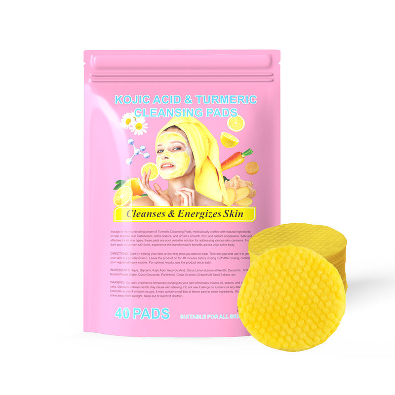 Free Turmeric Kojic Acid Cleaning Tablets Powder Bag