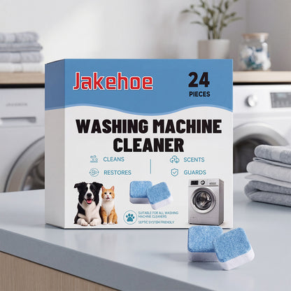 Jakehoe Washing Machine Cleaning Tablets Daily Gentle Cleaning Tablets For Removing Lint And Impurities From Washing Machines And Eliminating Odors