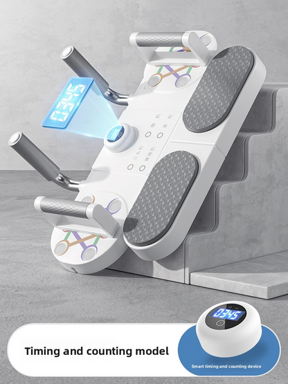 Smart Home Gadget - Multifunctional Plank Trainer & Push-up Stand