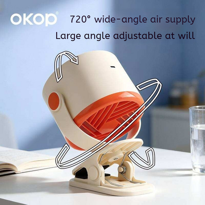 Home Decor - Fan For Home Office Compact Rechargeable In Stock