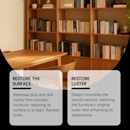 First, Remove Dust And Clean The Furniture Care Oil To Restore Its Shine