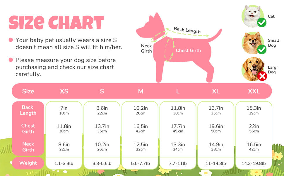 Dog Dresses For Small Dogs Girl,Floral Dog Tutu Dress,Pet Clothes For Puppy Small Cats Cute Dog Princess Skirt For Female Pet Birthday Party Outfit