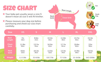 Dog Dresses For Small Dogs Girl,Floral Dog Tutu Dress,Pet Clothes For Puppy Small Cats Cute Dog Princess Skirt For Female Pet Birthday Party Outfit
