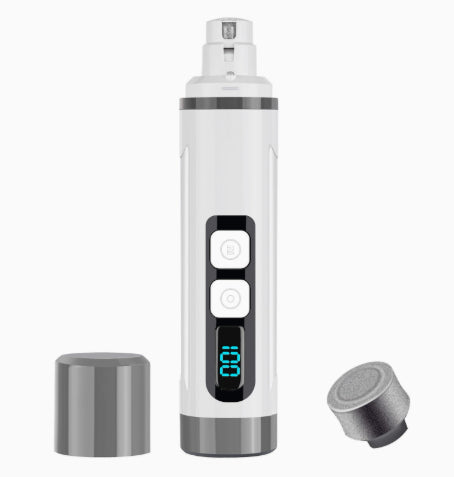 Pet Supplies - Pet Nail Grinder Electric LED Rechargeable Nail