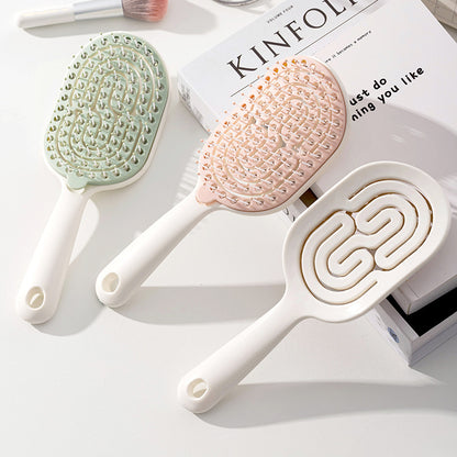 Womens Detachable Self-Cleaning Hair Comb