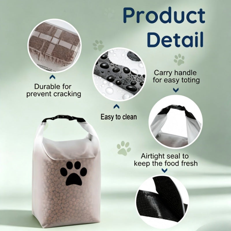 Storage Fresh-keeping And Moisture-proof Pet Food Storage Bag