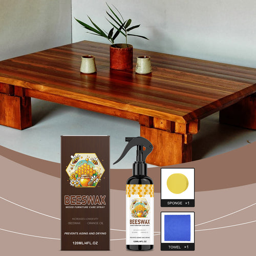 Beeswax Wood Furniture Polish Improves Minor Scratches And Gently Protects The Shine Of The Wood Surface.