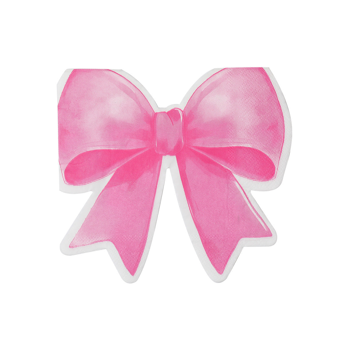 Home Decor - Bow-Shaped Special-Shaped Printed Napkins Party Napkins