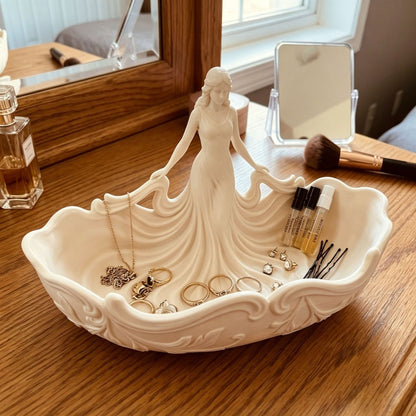 Jewelry Storage Tray Decorative Home Desk Item