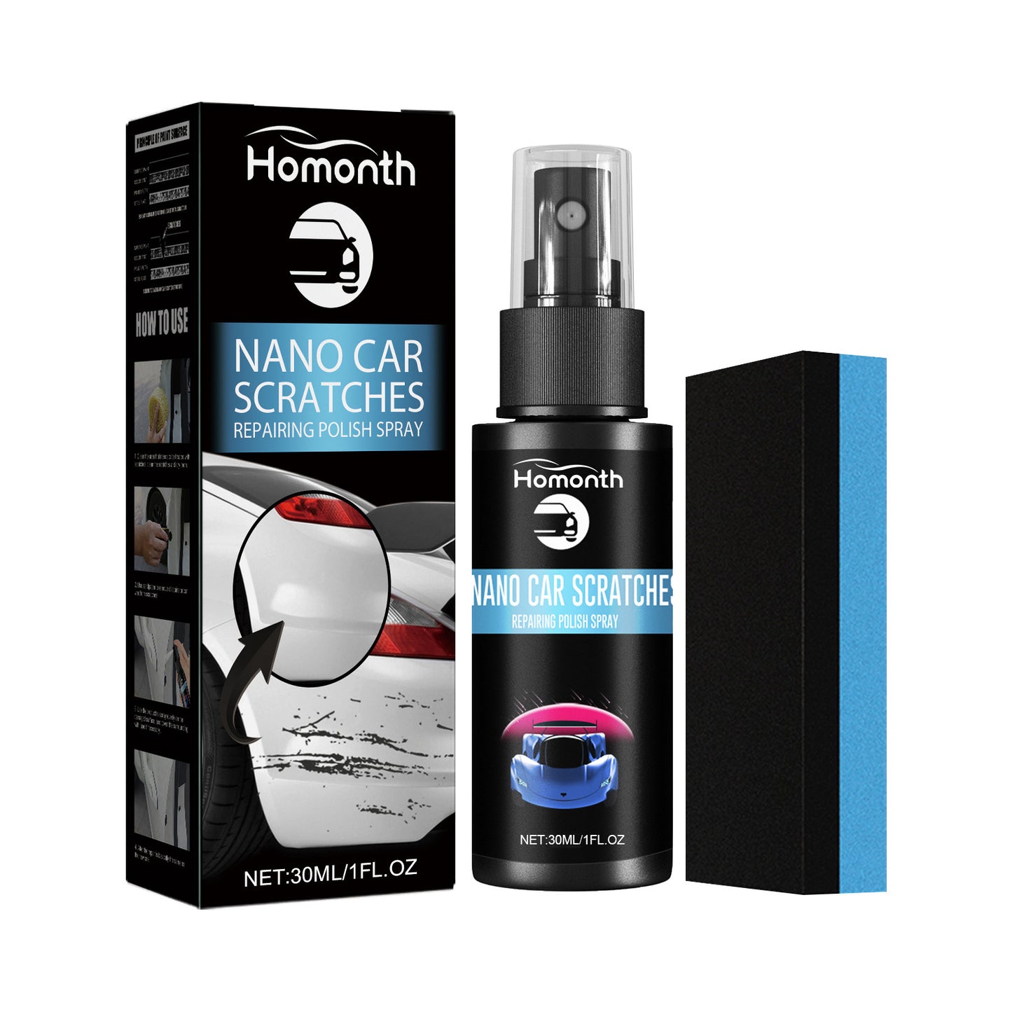 Cleaning Tools - Scratch-care Spray For Car Scratch Restoration And