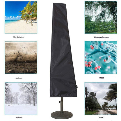 Oxford Cloth Outdoor Furniture Cover, Waterproof Umbrella Cover