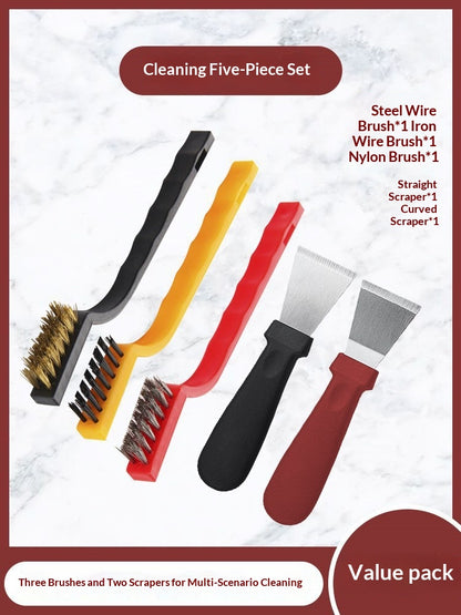 Cleaning Tools - Multi-piece Stove And Range Hood Cleaning Brush Set