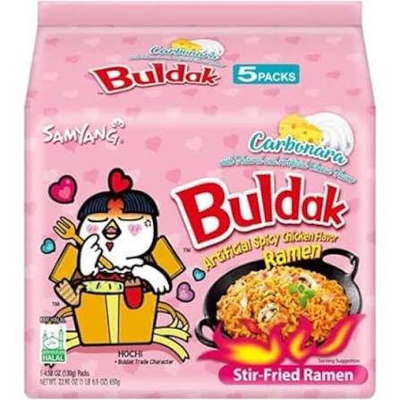 SY Carbo Buldak Ramen 5 x 130g