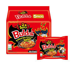SY 2x Spicy Buldak Ramen 5 x 140g