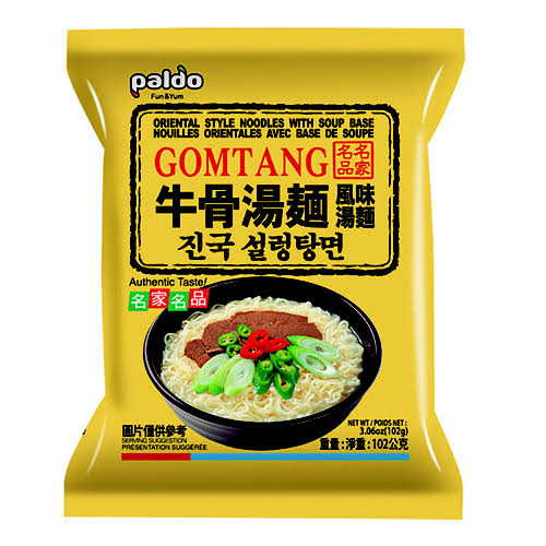 Paldo Beef Bone Soup Noodle 102g